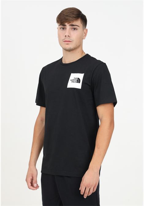 T-shirt a manica corta Fine nera da uomo THE NORTH FACE | NF0A8A6MJK31.